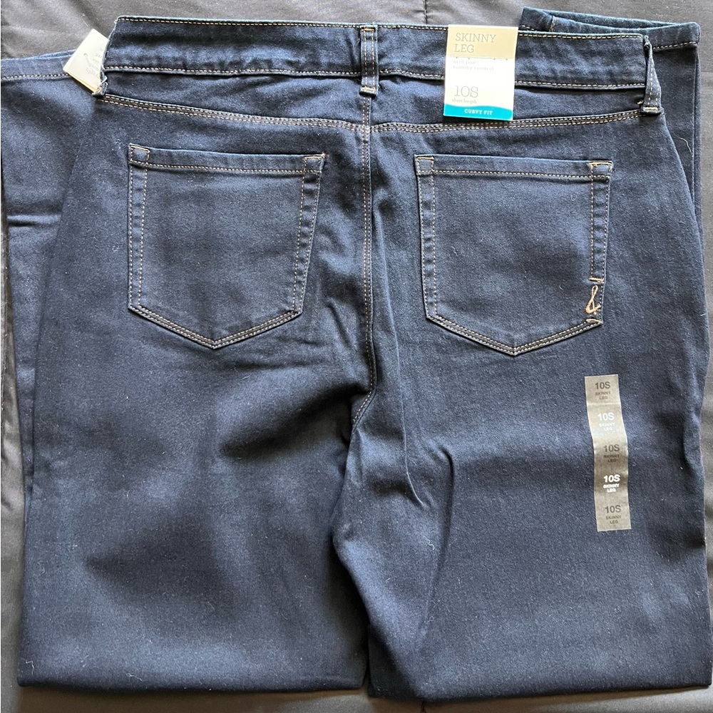 Style & Co. Dark Blue Skinny Jeans